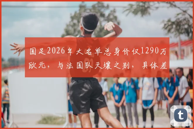 国足2026年大名单总身价仅1290万欧元,与法国队天壤之别,具体差距分析与解读